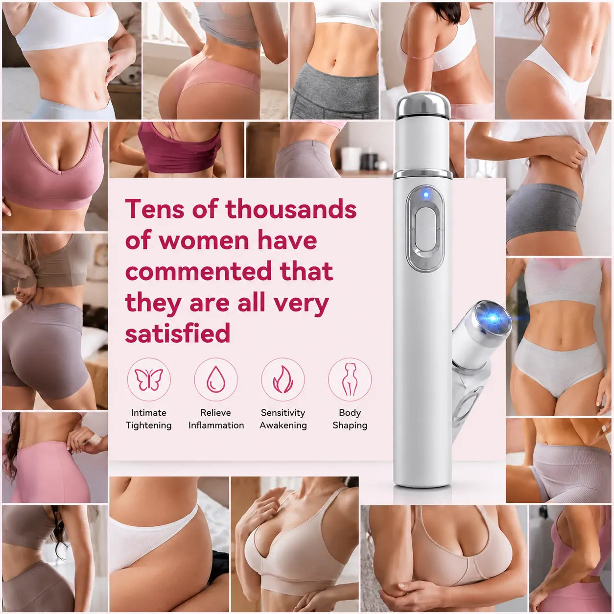 LUMIVO™ Advanced Acoustic Shockwave Therapy System✅Restores breast and gluteal firmness, revitalizes intimate tissue, and provides deep-target relief for muscle pain, joint stiffness, and tendon discomfort.