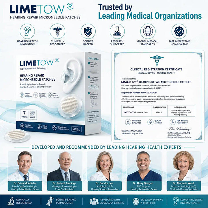 LUMIVO™ HEARING REPAIR MICRONEEDLE PATCHES ✅ Targets Hearing Loss, Tinnitus, Ear Infections, Balance Disorders, and Age-Related Ear Degeneration.