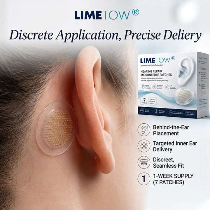 LUMIVO™ HEARING REPAIR MICRONEEDLE PATCHES ✅ Targets Hearing Loss, Tinnitus, Ear Infections, Balance Disorders, and Age-Related Ear Degeneration.