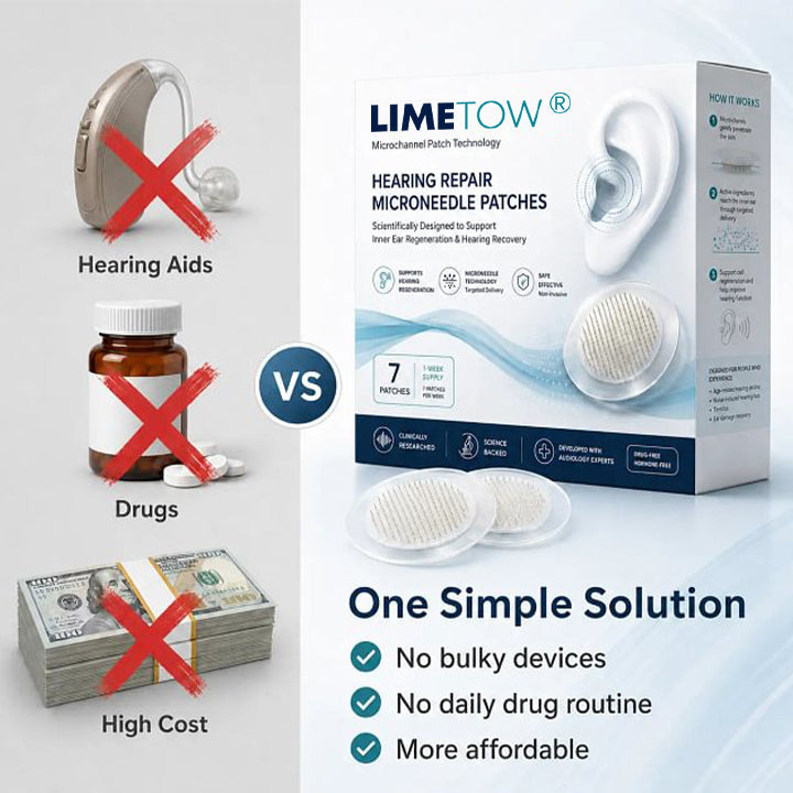LUMIVO™ HEARING REPAIR MICRONEEDLE PATCHES ✅ Targets Hearing Loss, Tinnitus, Ear Infections, Balance Disorders, and Age-Related Ear Degeneration.