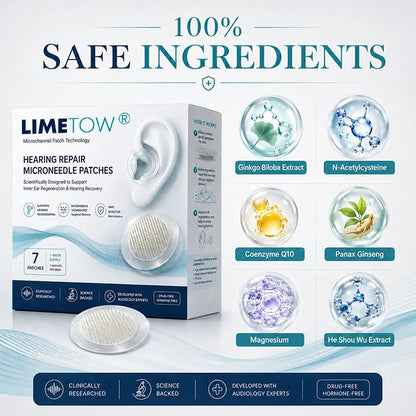 LUMIVO™ HEARING REPAIR MICRONEEDLE PATCHES ✅ Targets Hearing Loss, Tinnitus, Ear Infections, Balance Disorders, and Age-Related Ear Degeneration.
